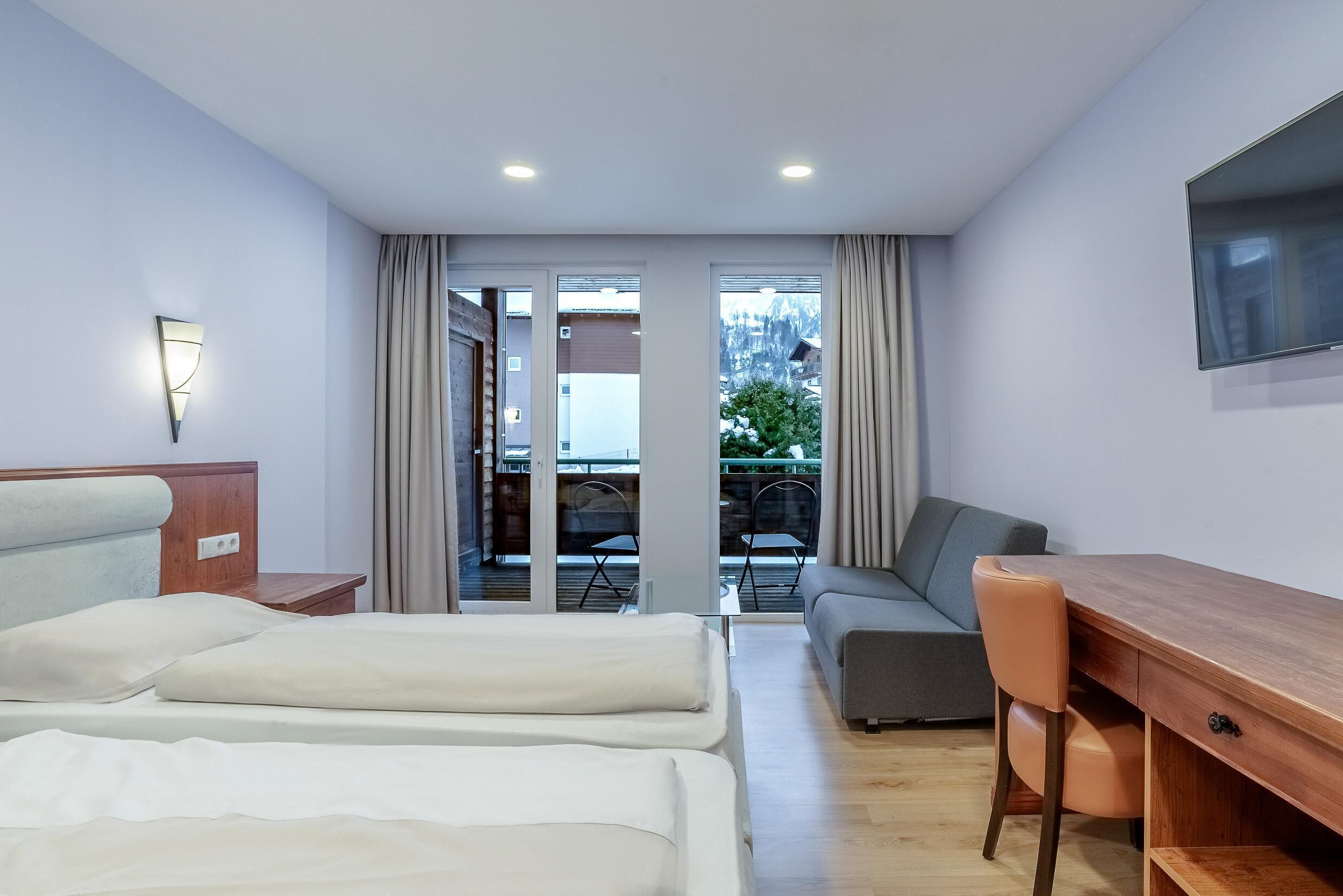 Standard Double Room, 1 Bedroom, Balcony, Mountain View | In-room safe, desk, laptop workspace, free cots/infant beds
