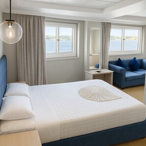 Deluxe Suite, River View | In-room safe, blackout drapes, soundproofing - Nile Cruise Royal Adventure 2 every Wednesday from Aswan 3 nights and every Saturday from Luxor 4 nights. (Aswan)