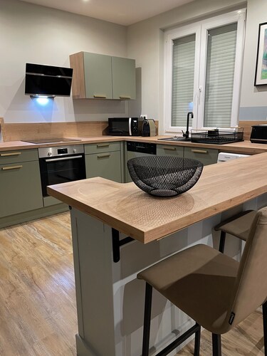 L'art de vivre en Baie, beautiful apt with parking