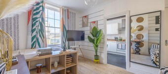 Stylish Stay Steps from Lively Docks