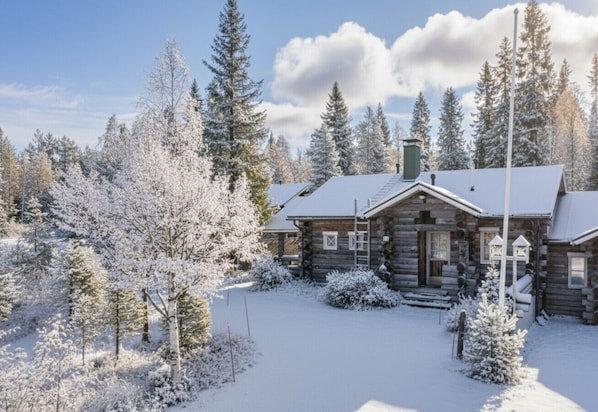 In the winter, Ruka turns into a snowy wonderland. The ski slopes are just minutes away, with options for skiers and snowboarders of all levels.