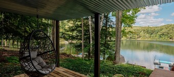 Loon's Lakehouse | Dock, Kayak Launch & Firepit