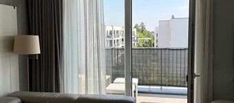 Charming 1-bedroom apartment in Poznań with AC