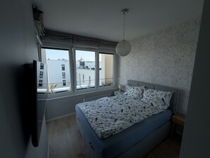 1 bedroom, iron/ironing board, free WiFi, bed sheets
