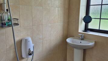 Towels, soap, toilet paper