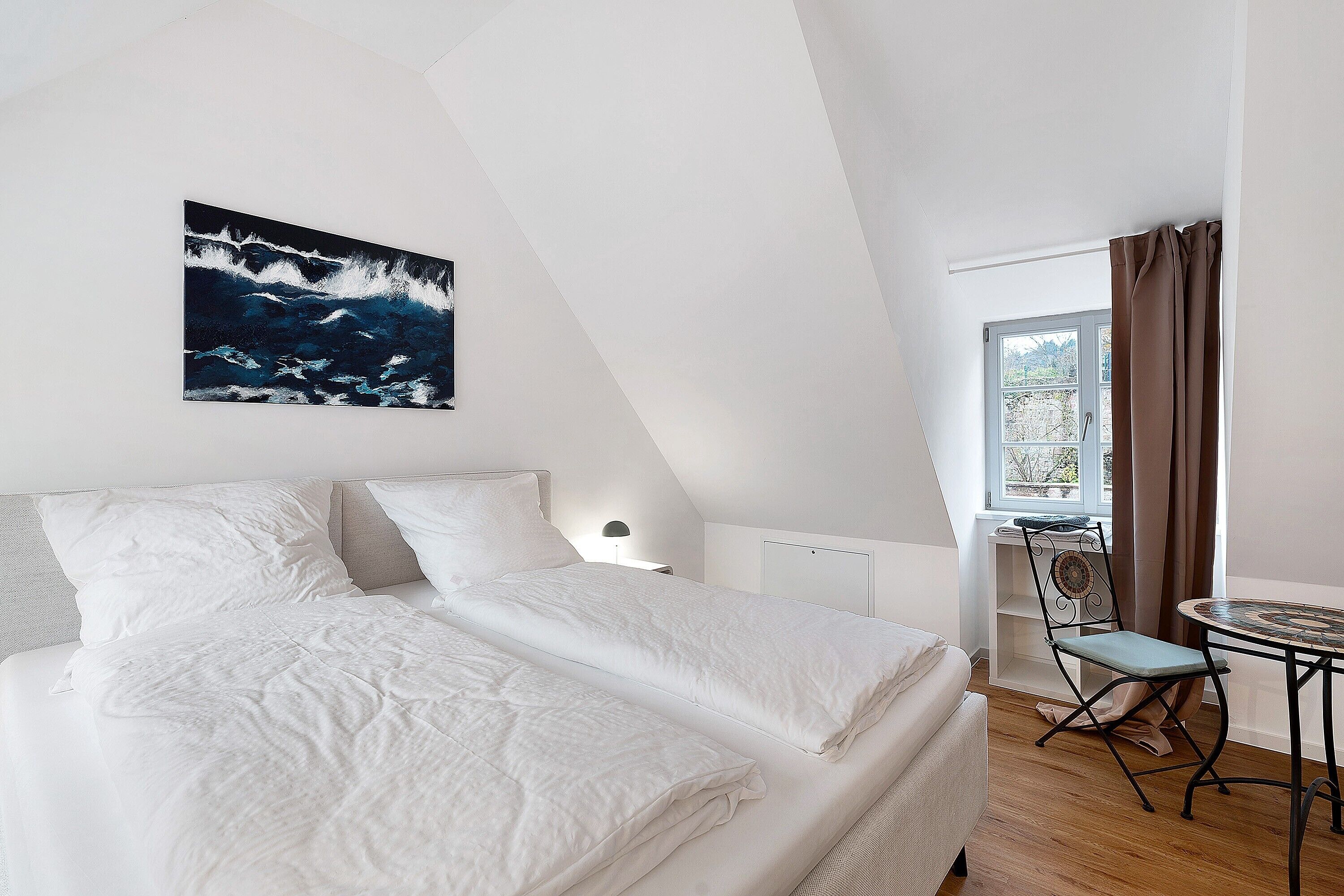1 chambre, fer et planche à repasser, Wi-Fi, draps fournis