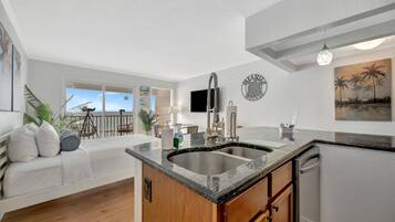 1 bedroom, travel crib, WiFi, bed sheets