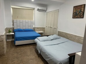 2 habitaciones, wifi gratis y ropa de cama 