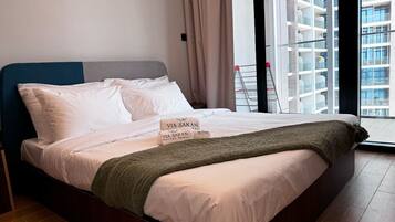 1 chambre, Wi-Fi, draps fournis