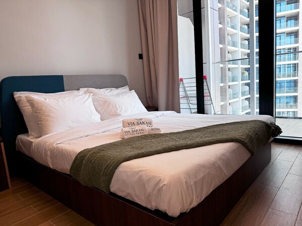 1 bedroom, WiFi, bed sheets