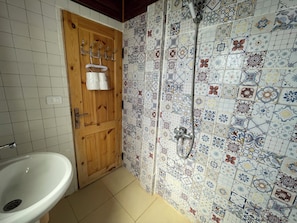 Towels, soap, toilet paper