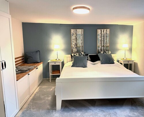 Apartment 'Graf' mit privater Terrasse, Gemeinschaftsgarten und WLAN