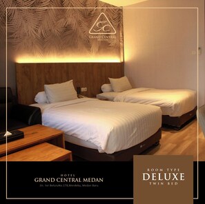 Deluxe Twin Room, Balcony | Desk, free WiFi