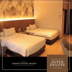 Executive Twin Room, Balcony, Courtyard View - Grand Central Medan (Medan)