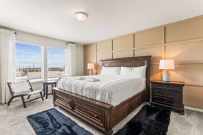 4 bedrooms, iron/ironing board, travel crib, WiFi