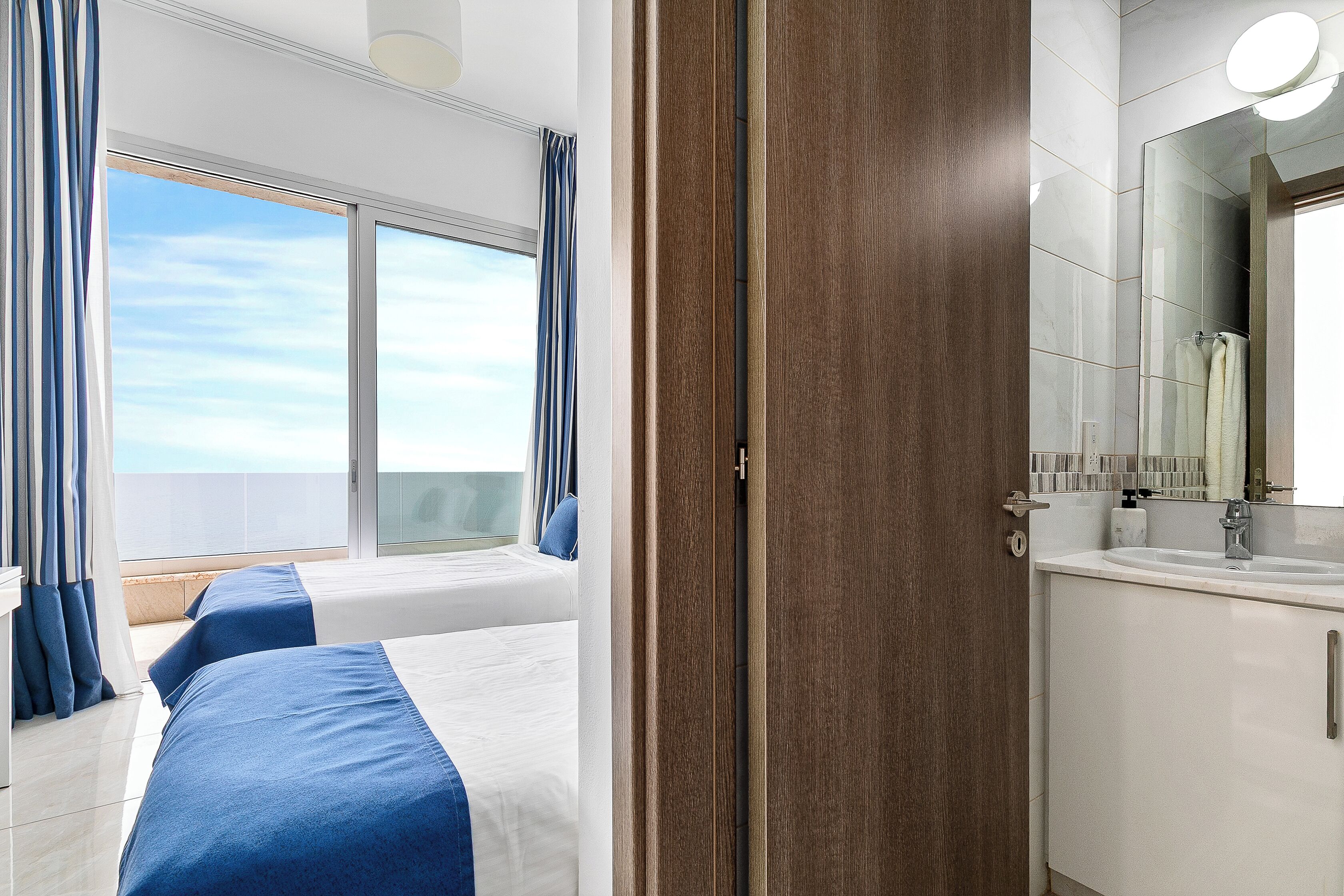 Luxury Villa, 3 Bedrooms, Sea View, Beachfront | Premium bedding, down duvets, Select Comfort beds, in-room safe