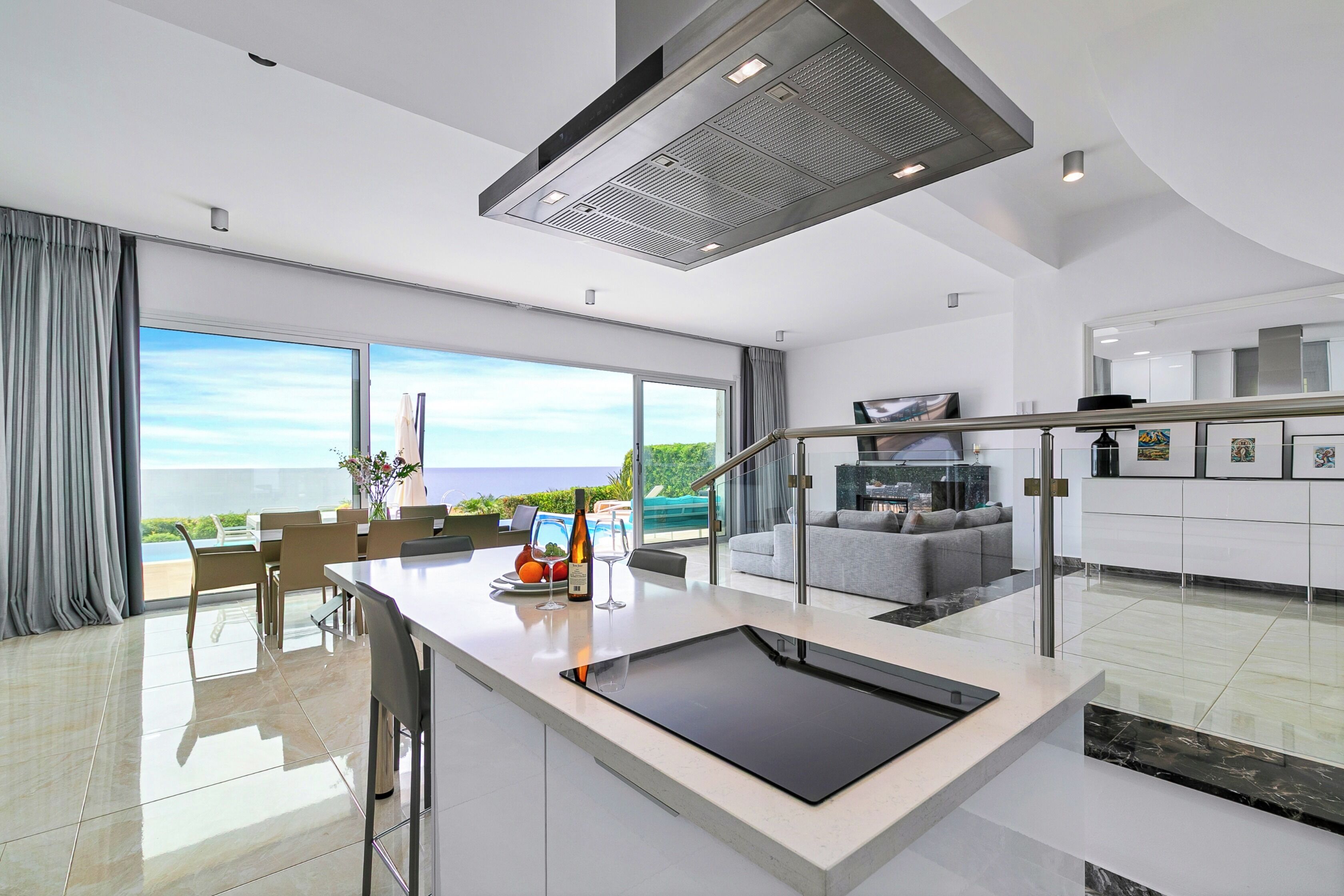 奢华别墅, 3 间卧室, 海景, 海滨 | 私人厨房 | 大冰箱、微波炉、烤箱、炉灶