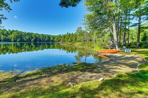 House (2 Bedrooms) | Interior - Waterfront Escape w/ Beach Access in Bridgton (Bridgton)