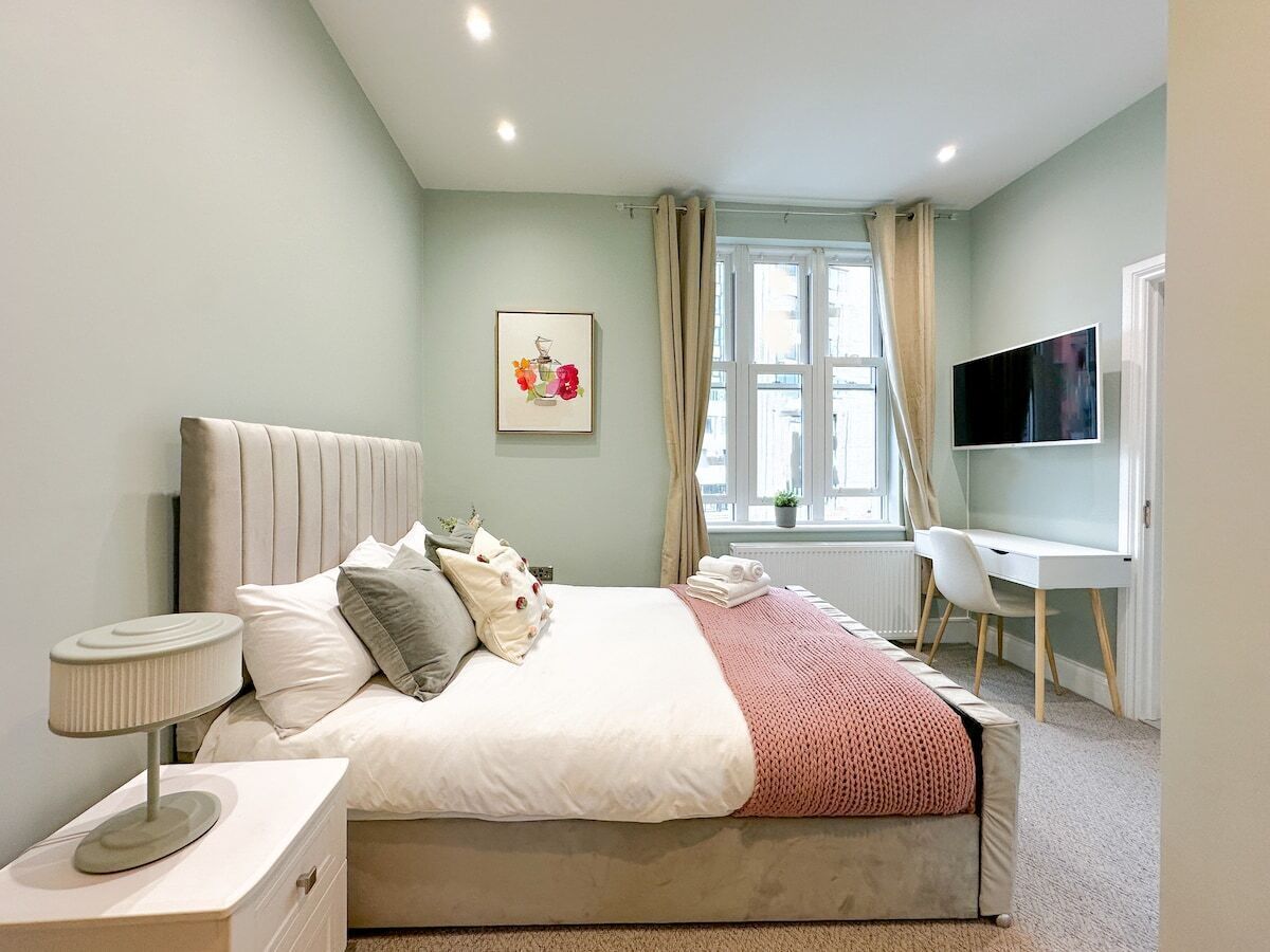 商务公寓, 独立浴室, 城市景观 (1) | 办公桌、笔记本电脑工作区、免费 WiFi