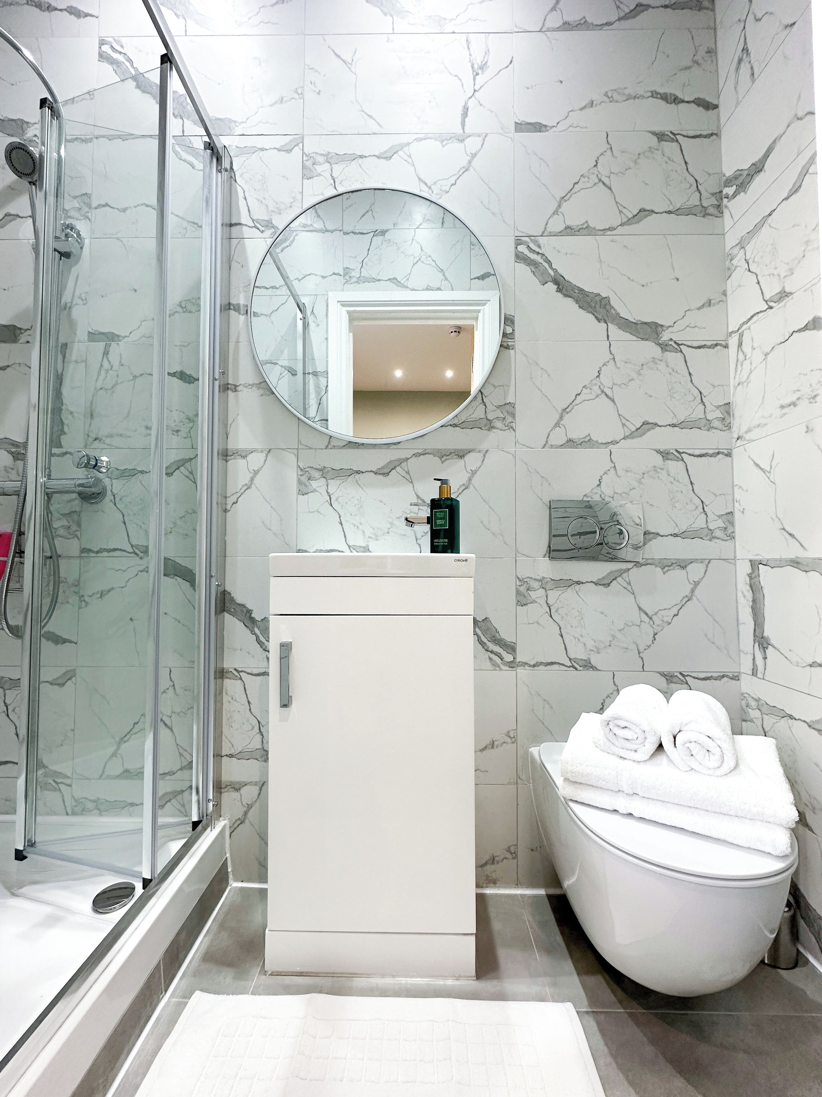 Chambre Double Deluxe, salle de bains privée, vue ville | Salle de bain