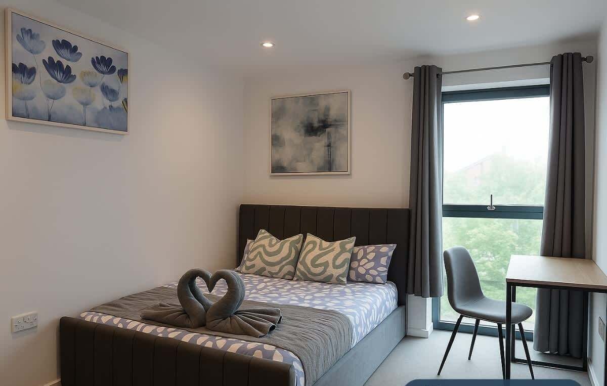 2 chambres, bureau, fer et planche à repasser, Wi-Fi