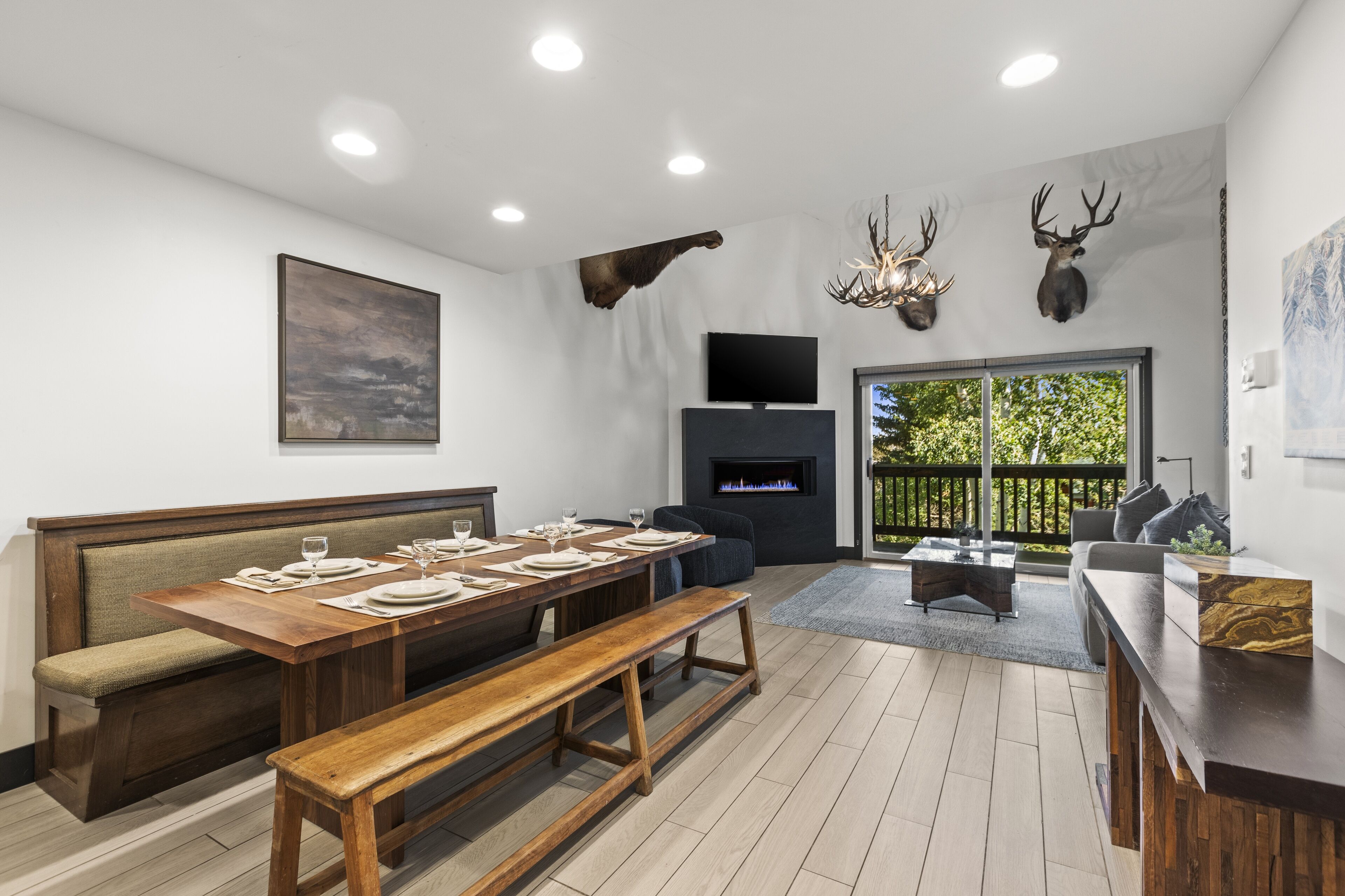 公寓式客房, 2 间卧室 | 用餐