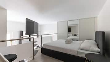 1 bedroom, iron/ironing board, travel crib, WiFi