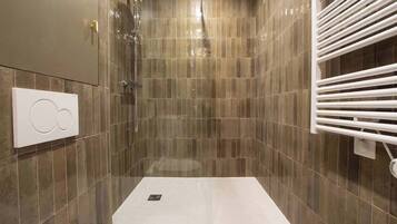 Shower, hair dryer