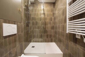 Shower, hair dryer