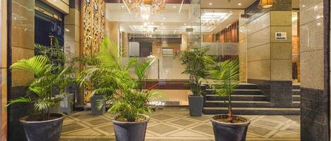 Entrada de la propiedad