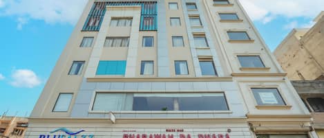 Façade de lâhĂ©bergement