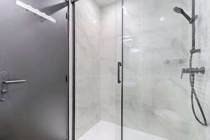 Shower, hair dryer