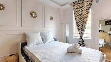 1 Schlafzimmer, Bügeleisen/Bügelbrett, WLAN, Bettwäsche