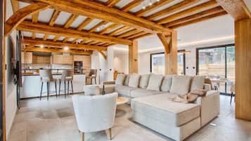 Fernseher, Kamin, Arbeitsbereiche