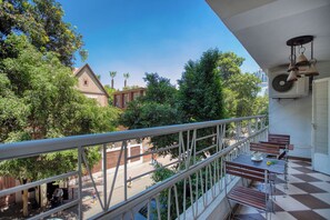 Outdoor dining - Pecan Apartment - Heart of Zamalek, Cairo - 3Bedroom (Cairo Governorate)
