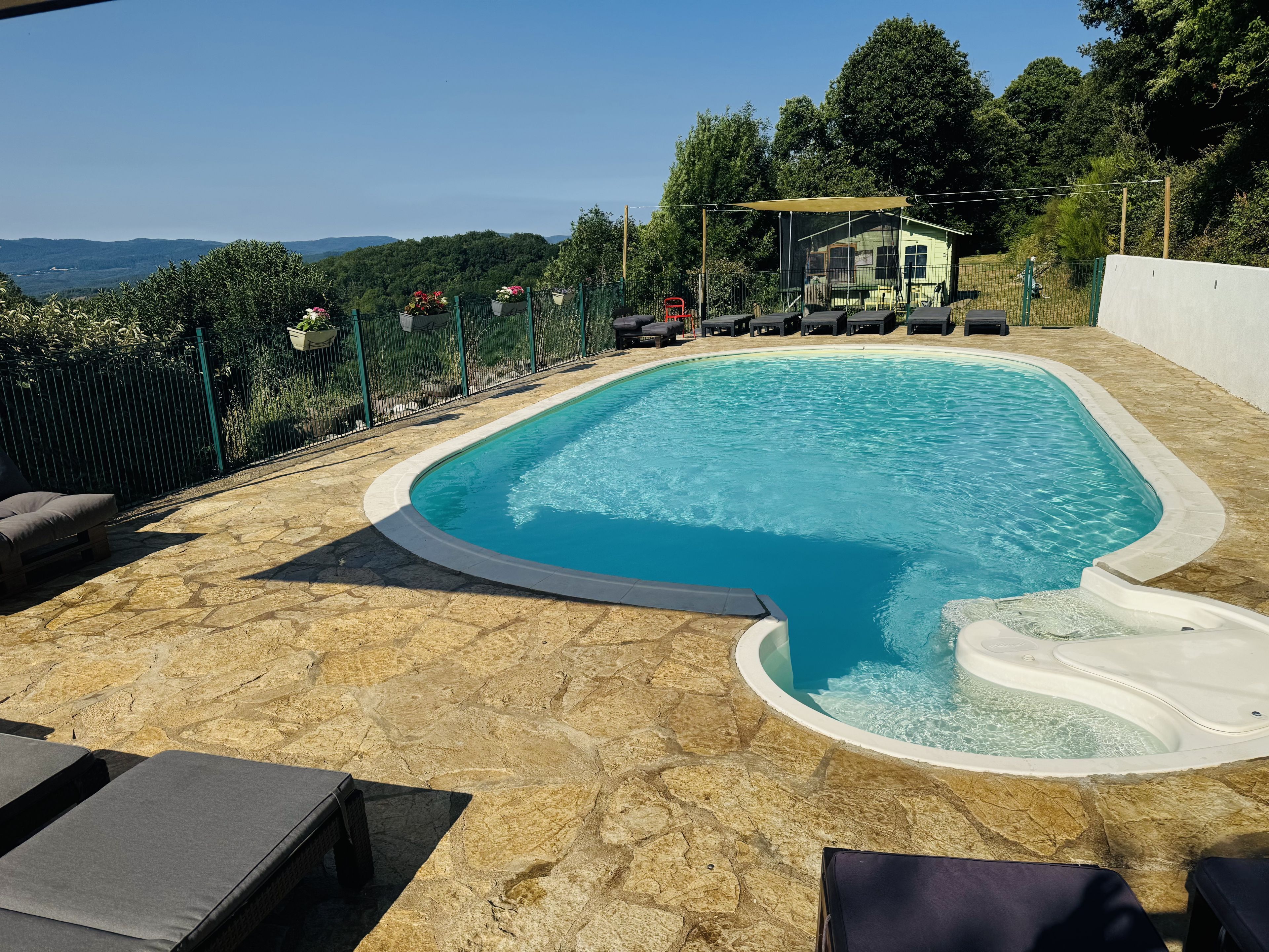 Piscine chauffée