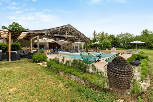 Villa 'Domaine Cassin 47 - Lavergne' avec piscine privée, terrasse privée et Wi-Fi