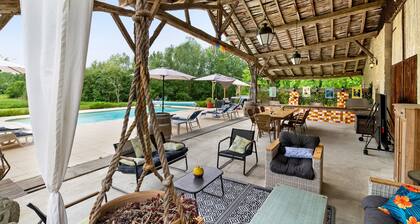 Villa 'Domaine Cassin 47 - Lavergne' avec piscine privée, terrasse privée et Wi-Fi