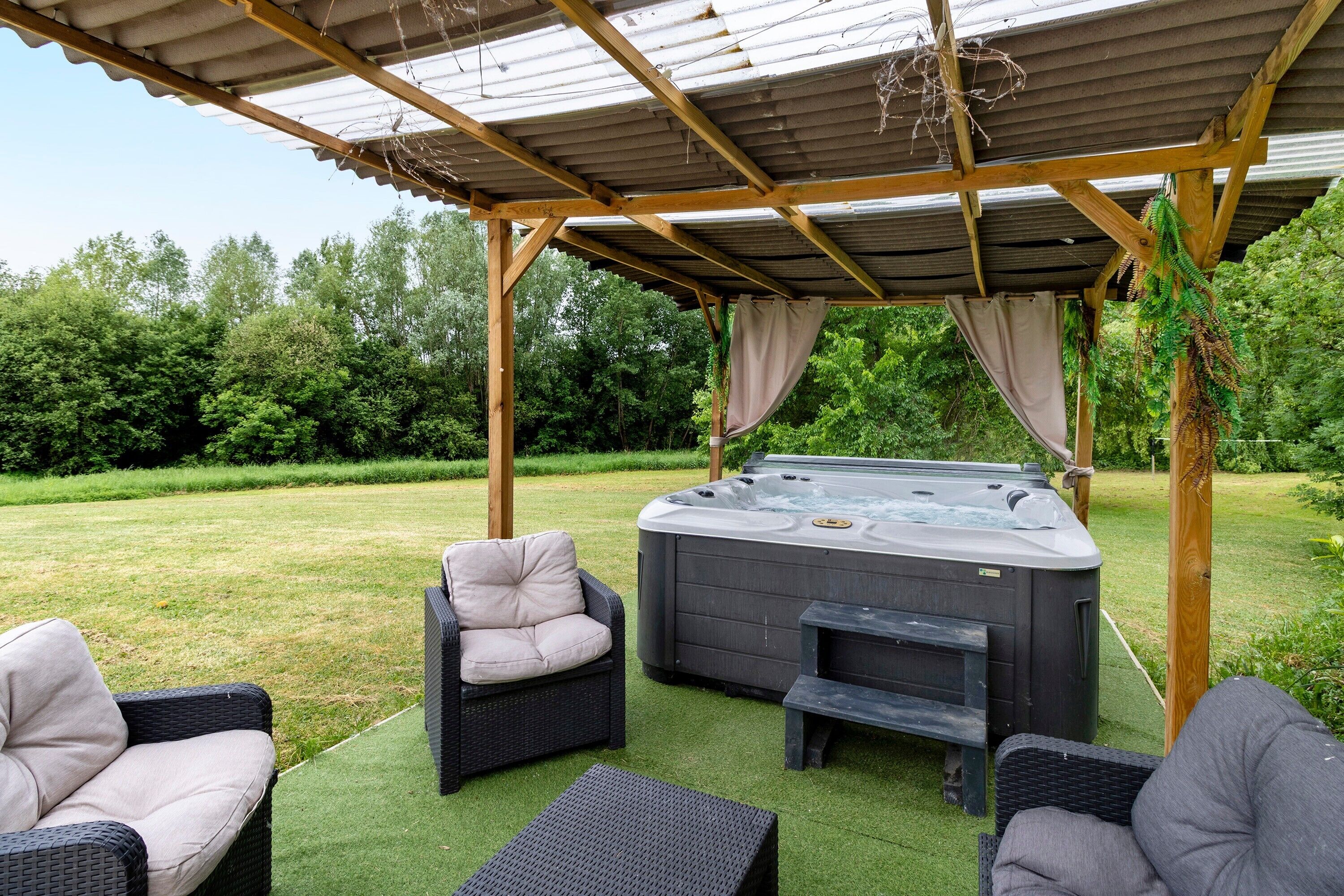 Outdoor spabad