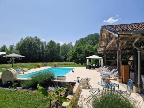 Villa 'Domaine Cassin 47 - Lavergne' avec piscine privée, terrasse privée et Wi-Fi