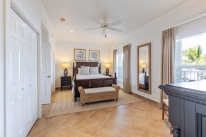 2 bedrooms, desk, WiFi, bed sheets