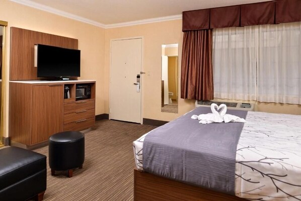 1 Schlafzimmer, Bügeleisen/Bügelbrett, kostenloses WLAN, Bettwäsche