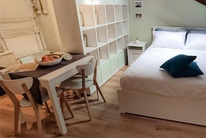1 bedroom, desk, iron/ironing board