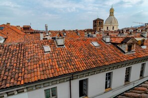 Blick von der Unterkunft