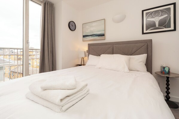 2 habitaciones, wifi gratis y ropa de cama