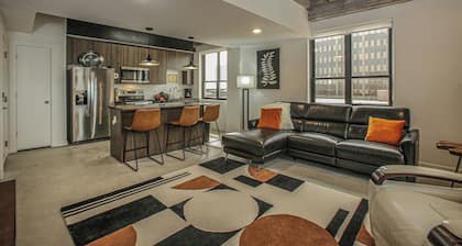 Downtown Modern Industrial Oasis