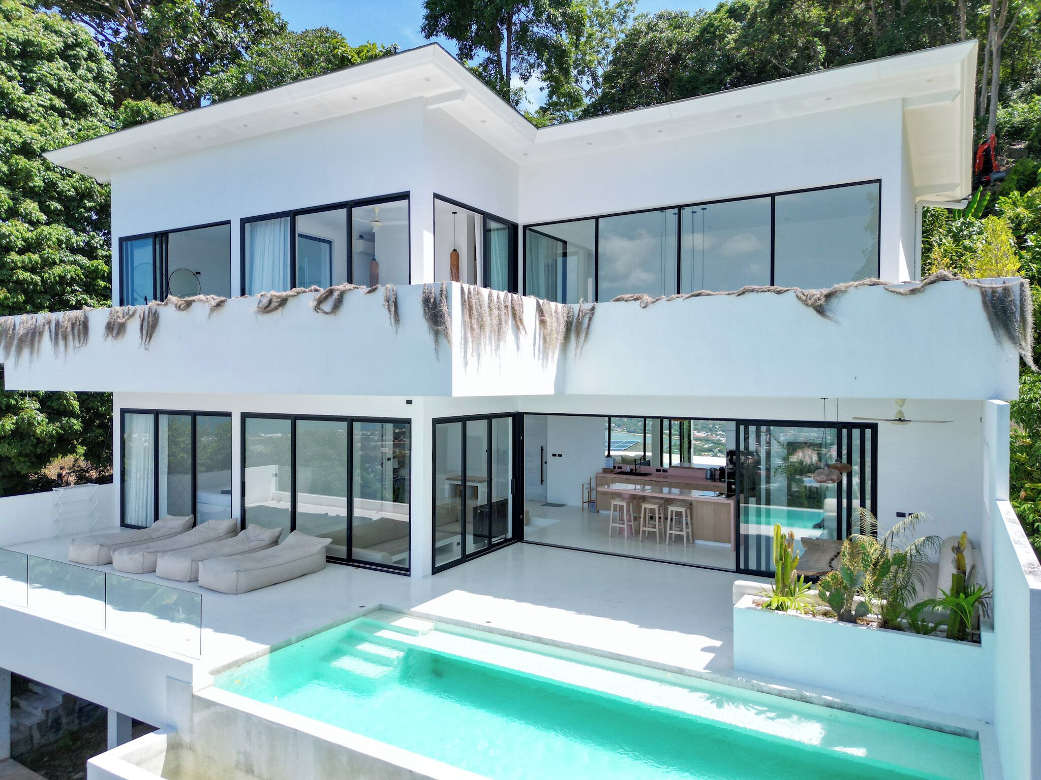 Alberca al aire libre 