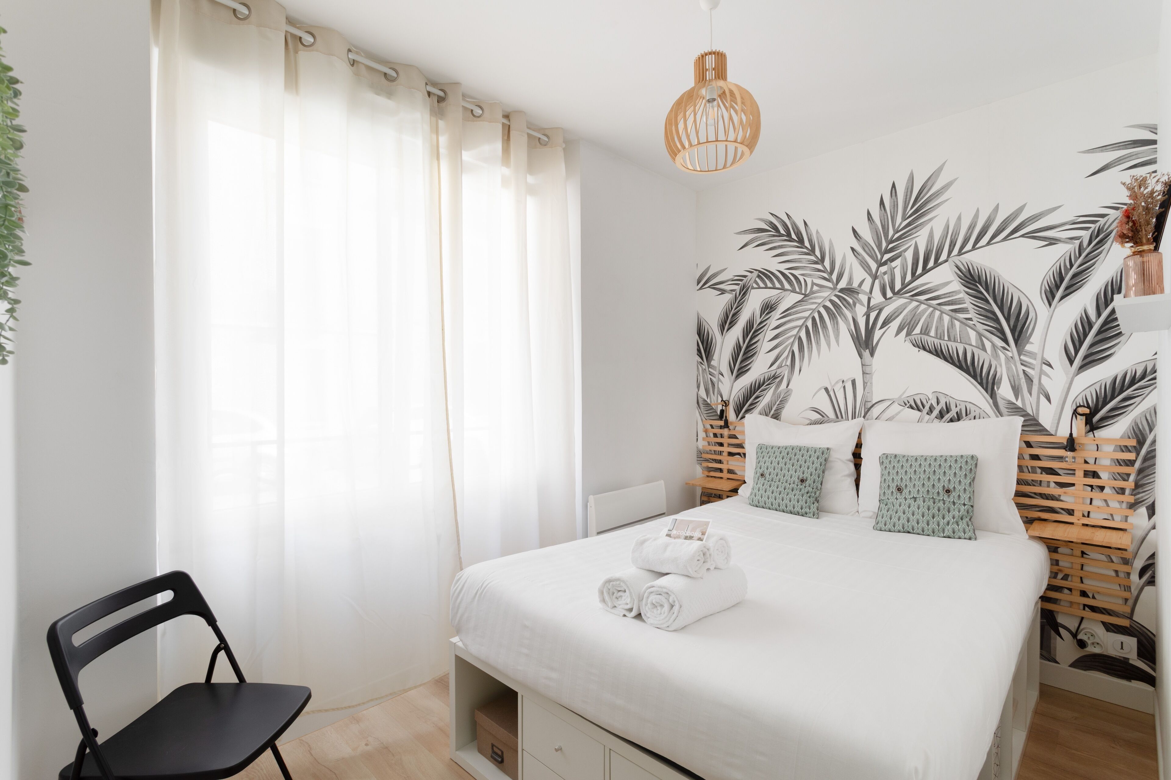 1 soverom, strykejern/-brett, wi-fi (inkludert) og sengetøy