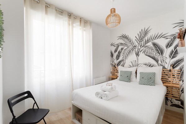 1 Schlafzimmer, Bügeleisen/Bügelbrett, kostenloses WLAN, Bettwäsche