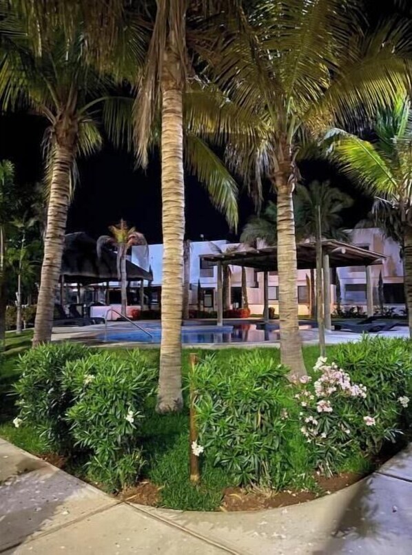 Enceinte de l’hébergement